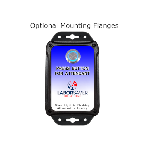 Call Button with flange