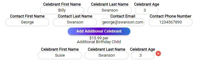 Booking Form